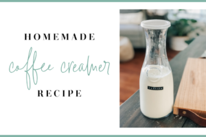 Coffee Creamer Recipe | The Blooming Carrot