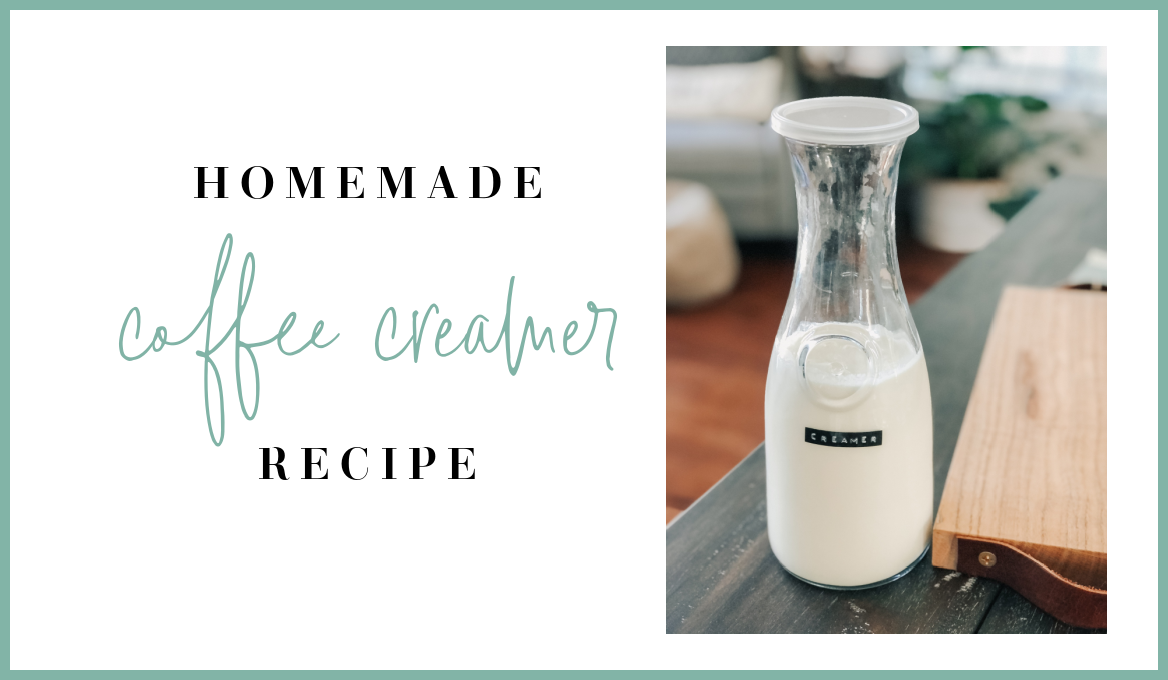 Homemade Coffee Creamer 