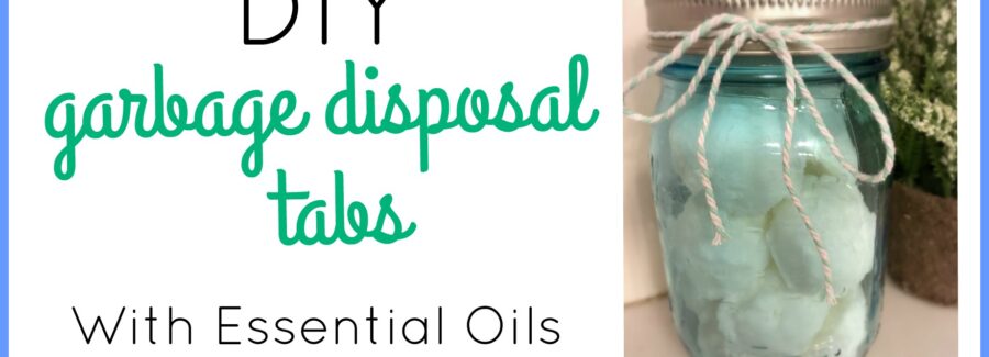 DIY Garbage Disposal Pods with Lemon Essential Oil | The Blooming Carrot