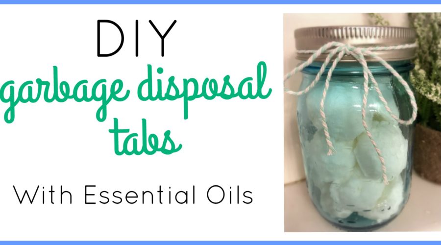 DIY Garbage Disposal Pods with Lemon Essential Oil | The Blooming Carrot