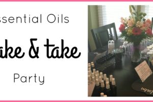 Summer Essential Oils Make & Take Party | The Blooming Carrot