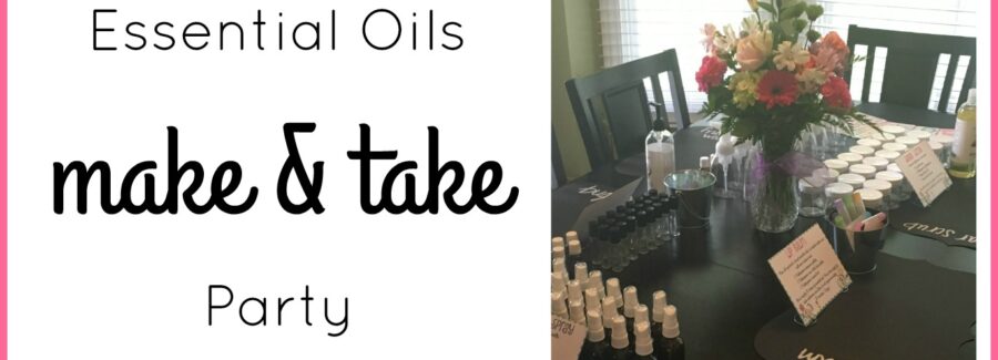 Summer Essential Oils Make & Take Party | The Blooming Carrot