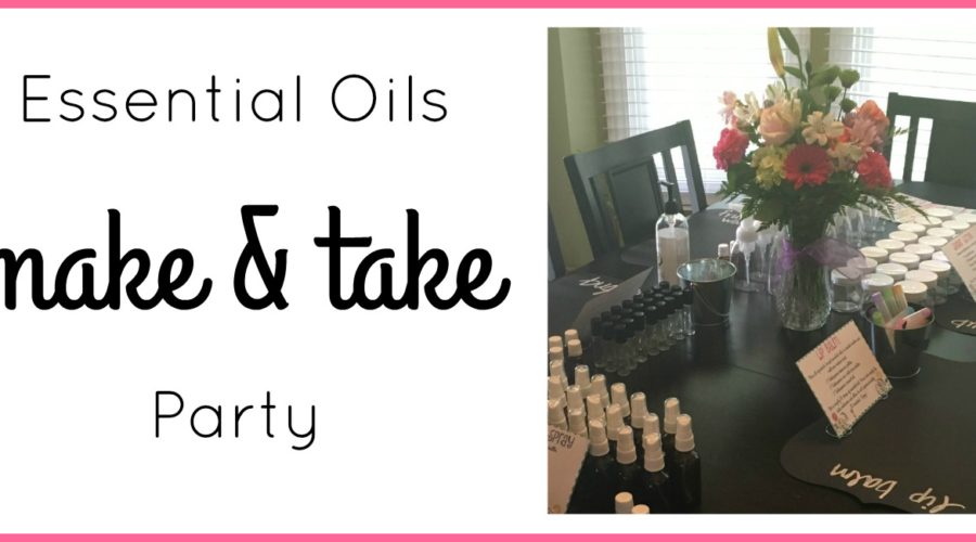 Summer Essential Oils Make & Take Party | The Blooming Carrot