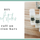 DIY Heel Sticks