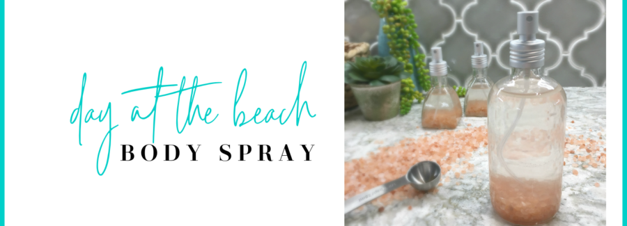 Beach Vibes Body Spray Recipe | The Blooming Carrot