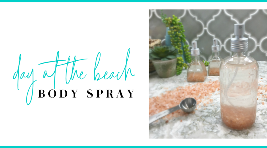 Beach Vibes Body Spray Recipe | The Blooming Carrot