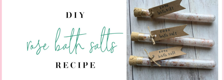 Rose Bath Salts | The Blooming Carrot