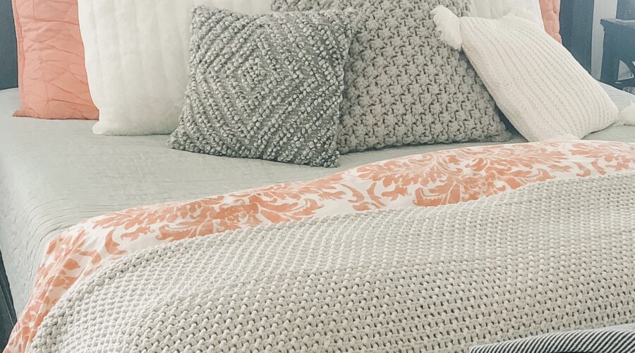 Cozy Pillows + Blankets | The Blooming Carrot