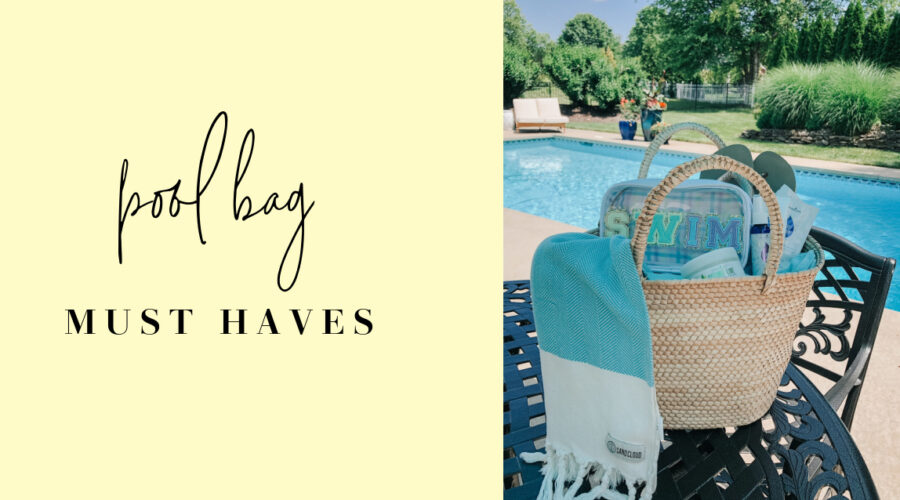 Summer Pool Bag Must Haves | The Blooming Carrot